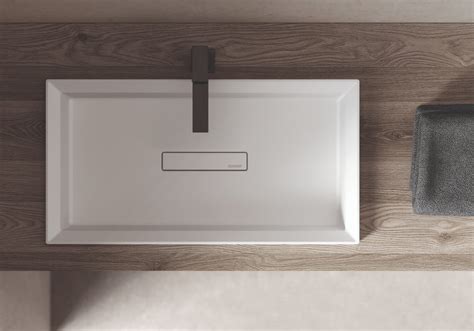 Lavabo Elite Da Incasso Soprapiano In Mineralux O Mineralsolid Lavabi