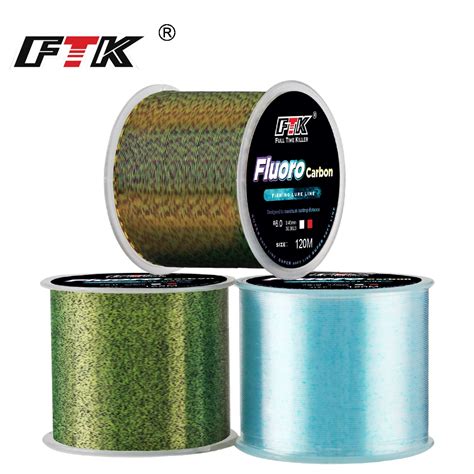 Ftk M Invisible Fishing Line Speckle Fluorocarbon Coating Fishing