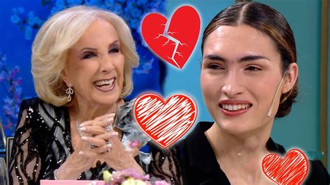 Mirtha Le Pregunt A Mina Serrano Si Tuvo Novios Y Ella Respondi