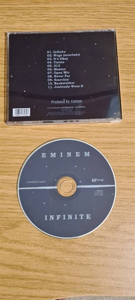 Eminem Infinite Cd New And Sealed Etsy