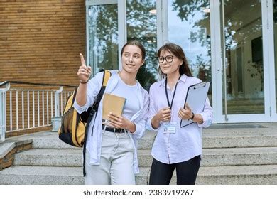 11,901 Two Students Talking School Images, Stock Photos, 3D objects, & Vectors | Shutterstock