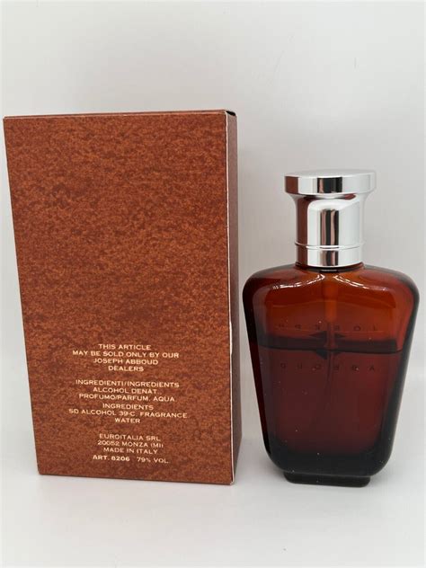 Joseph Abboud By Euroitalia Srl 1 7 Fl Oz 50 Ml Edt Spray Low Fill As