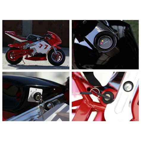 Motocicleta Electrica Pentru Copii Nitro Eco Pocket Bike W Cu