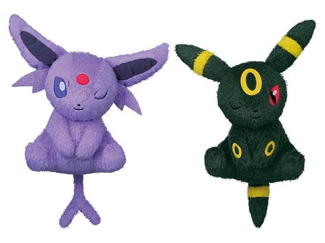 POKÉMON SUN & MOON RELAXING TIME BIG PLUSH ESPEON, UMBREON | Goods ...