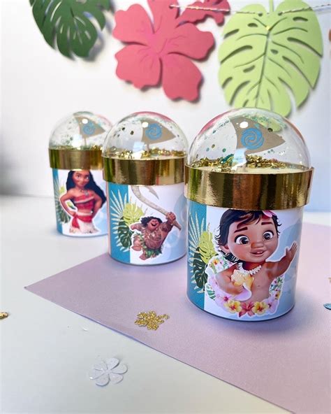 Moana Party Favors Moana Birthday Theme Moana Birthday Party Moana