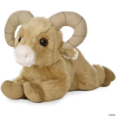Aurora Cream Mini Flopsie Big Horn Sheep Oriental Trading