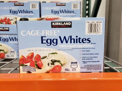 Kirkland Signature Cage Free Egg Whites Eat With Emily