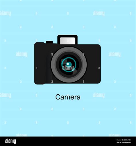 Camera Illustration Vector Simple Design Additional Image Include