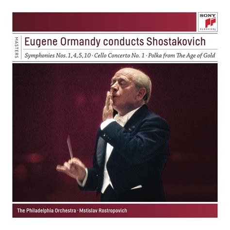 Symphony No 5 In D Minor Op 47 I Moderato Eugene Ormandy