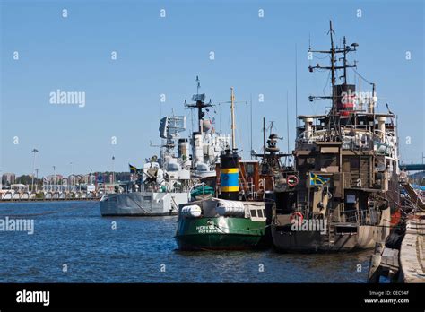 Ship Museum In The Port Of Gothenburg Stock Photo Alamy
