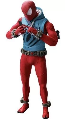 Spider man Scarlet Spider Suit 1 6 Marvel Hot Toys Exclusive Envío gratis