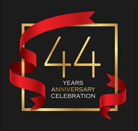 44th Anniversary Illustrations Royalty Free Vector Graphics And Clip Art