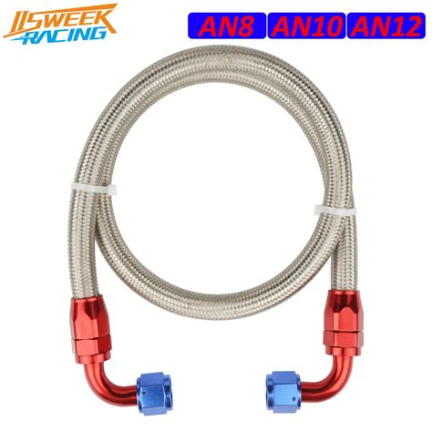 An8 10 12 Cpe Fuel Line Fittings Kit 1m 3ft Nylon Stainless Steel