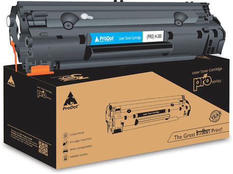 Prodot Proseries Pro H 388 Laser Toner Cartridge For Hp Cc388a Compatilble With Hp Laserjet