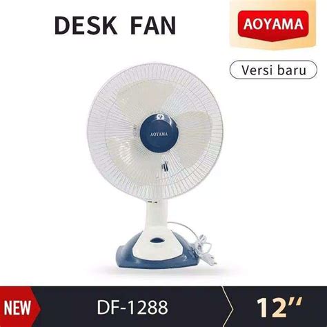 Jual Kipas Angin Meja Desk Fan Aoyama 12 Inch Kipas Lantai Kipas