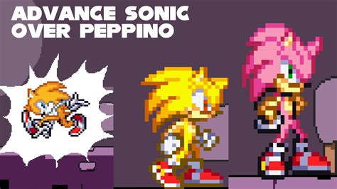 Advance Sonic Over Peppino VS Pepperman YouTube