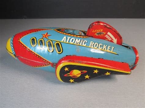 Masudaya Space Toy Atomic Rocket 1950 1959 Japan Catawiki