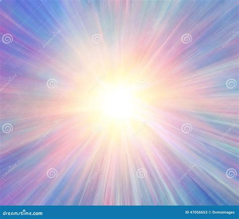 Multicolor Light Rays Background Stock Illustration Illustration Of