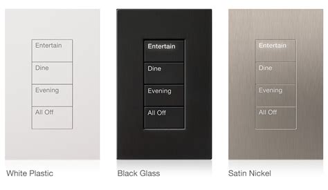 Personalize Your Home's Light Control with Lutron Sunnata Touch-Based Keypads for Dimmers and ...