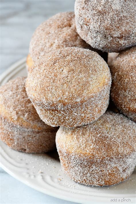 Apple Cider Donut Muffins Recipe - Add a Pinch