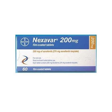 Nexavar Sorafenib Mg Tablets At Rs Bottle Sorafenib Tablets