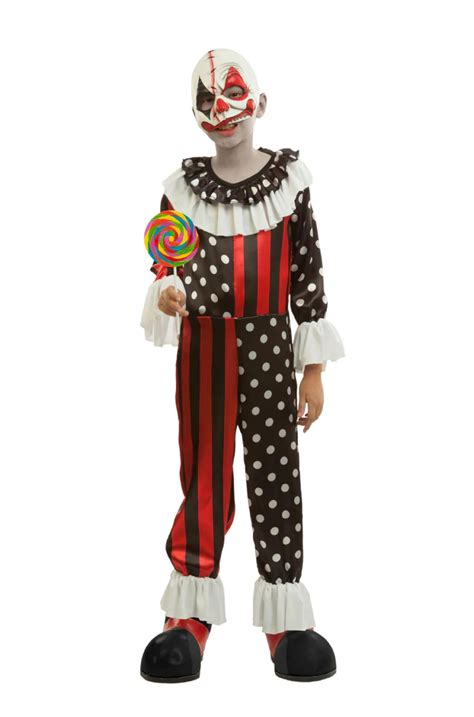 Scary Carnival Kids Costume with Mask | PartyExperts