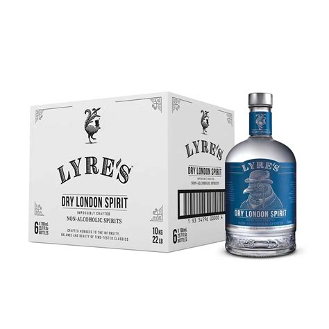 Non Alcoholic Gin Dry London Spirit Case Of 6 Lyres