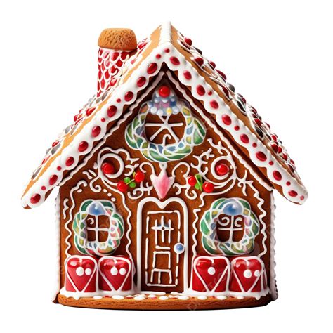 Glazed Gingerbread House Traditional Christmas Confectionery