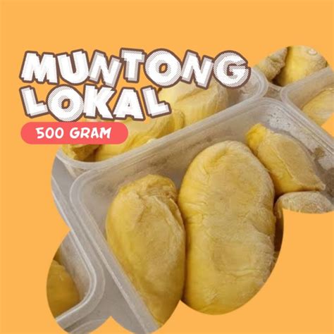 Durian Muntong Lokal Paxelmarket