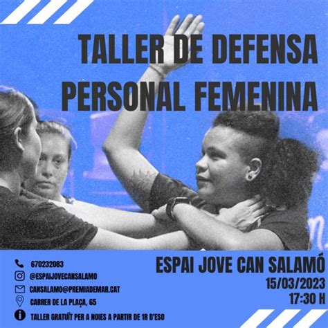 Ajuntament de Premià de Mar Taller de defensa personal femenina