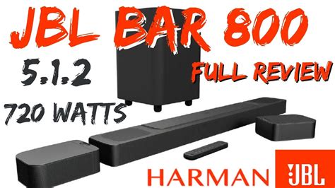 JBL BAR 800 5 1 2 Soundbar Full Review The Best JBL BAR YouTube