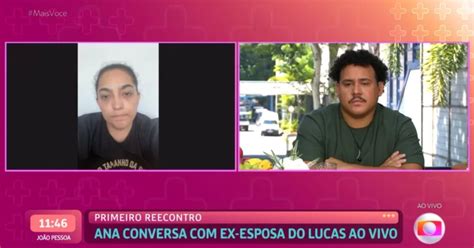 Mais Você tem 1º encontro de Lucas Buda a ex Camila Moura