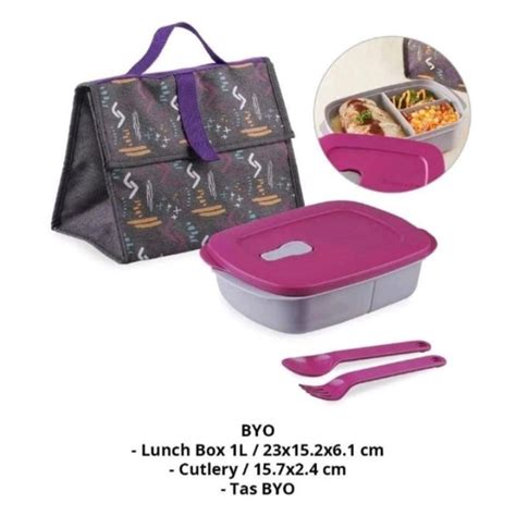 Jual Tempat Makan Tupperware BYO Lunch Set Tupperware Bring Your Own