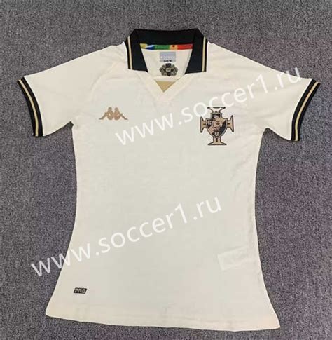 Cr Vasco Da Gama Nd Away White Women Thailand Soccer Jersey