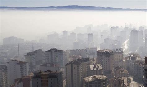 Türkiye nin hava kalitesi karnesi belli oldu İşte en kirli havayı