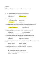 Quiz 1 Livingston EDITED General Fall 2019 Docx QUIZ 1 Directions