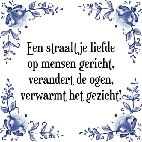 Straaltje Liefde [tegel And Spreuk] Hét 1 Kado