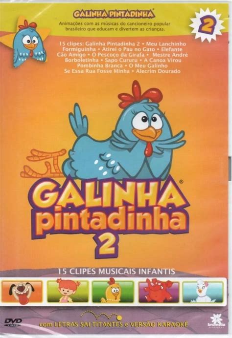 Dvd Original A Galinha Pintadinha Filme E S Rie Dvd Usado