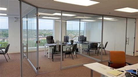 Office Glass Partition Service At Rs 220 Sq Ft Glass Partition