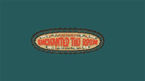 Enchanted Tiki Room Sign Disney D Model By Electro D A B B