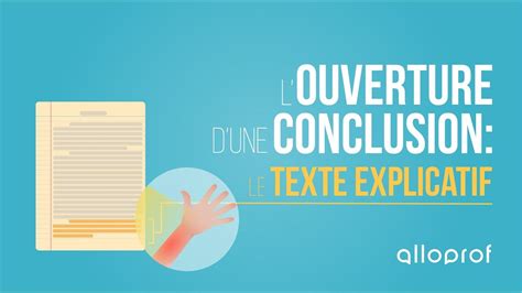 La Conclusion D Un Texte Explicatif Alloprof