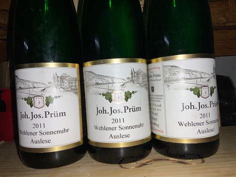 2011 Joh Jos Prüm Wehlener Sonnenuhr Riesling Auslese Goldkapsel