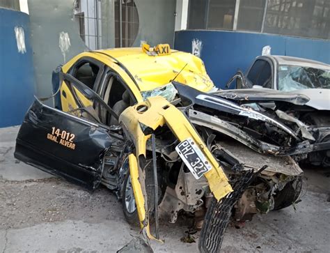 Tragedia En Alvear Taxista Perdi La Vida En Siniestro Vial Diario