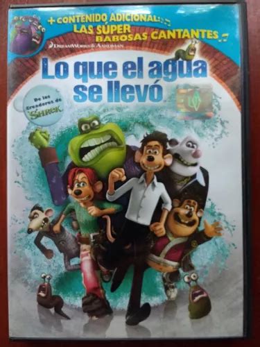 Lo Que El Agua Se Llevo Dvd Ori Dreamworks Flushed Away Mercadolibre