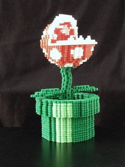 Piranha Plant Perler Beads Designs Perler Bead Art Iron Beads