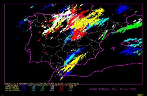 AEMET Andalucía on Twitter Tormentas y algunas precipitaciones ayer