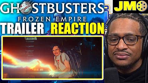 Ghostbusters Frozen Empire Trailer Reaction YouTube