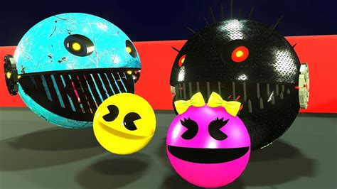 Ms Pacman And Pacman And Robot Pacman Vs 13 Villain Pacman In