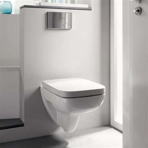 Geberit Renova Plan Wand Tiefsp L Wc Ohne Sp Lrand Wei Mit Keratect