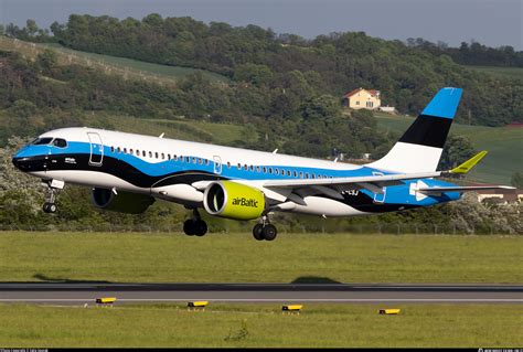 YL CSJ Air Baltic Airbus A220 300 BD 500 1A11 Photo By Felix Sourek